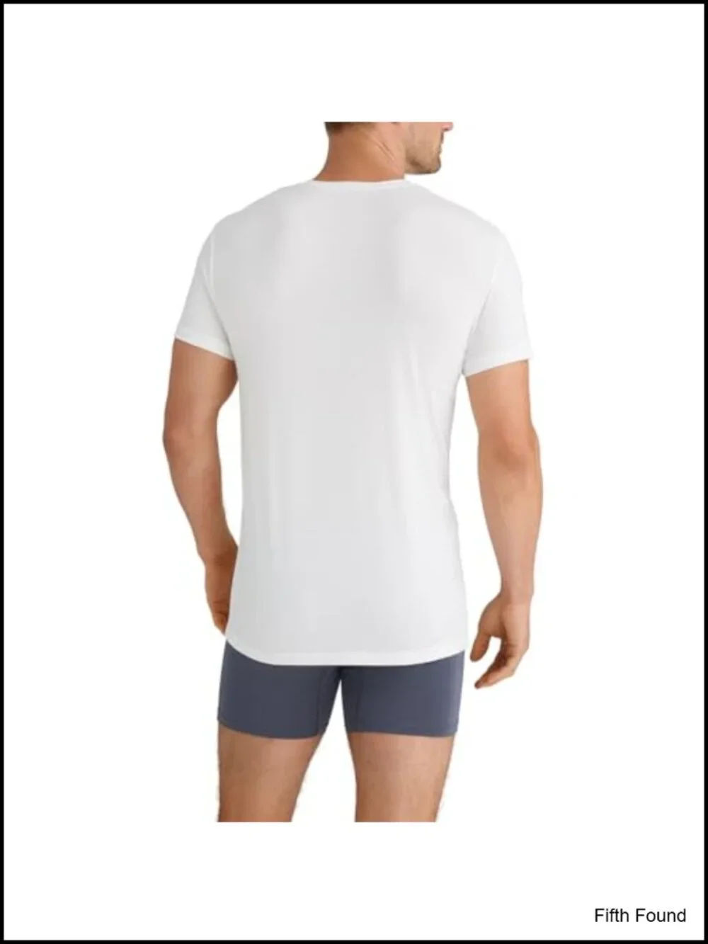 Cool Cotton V-Neck Undershirt - Moisture-Wicking Men's Modern Fit